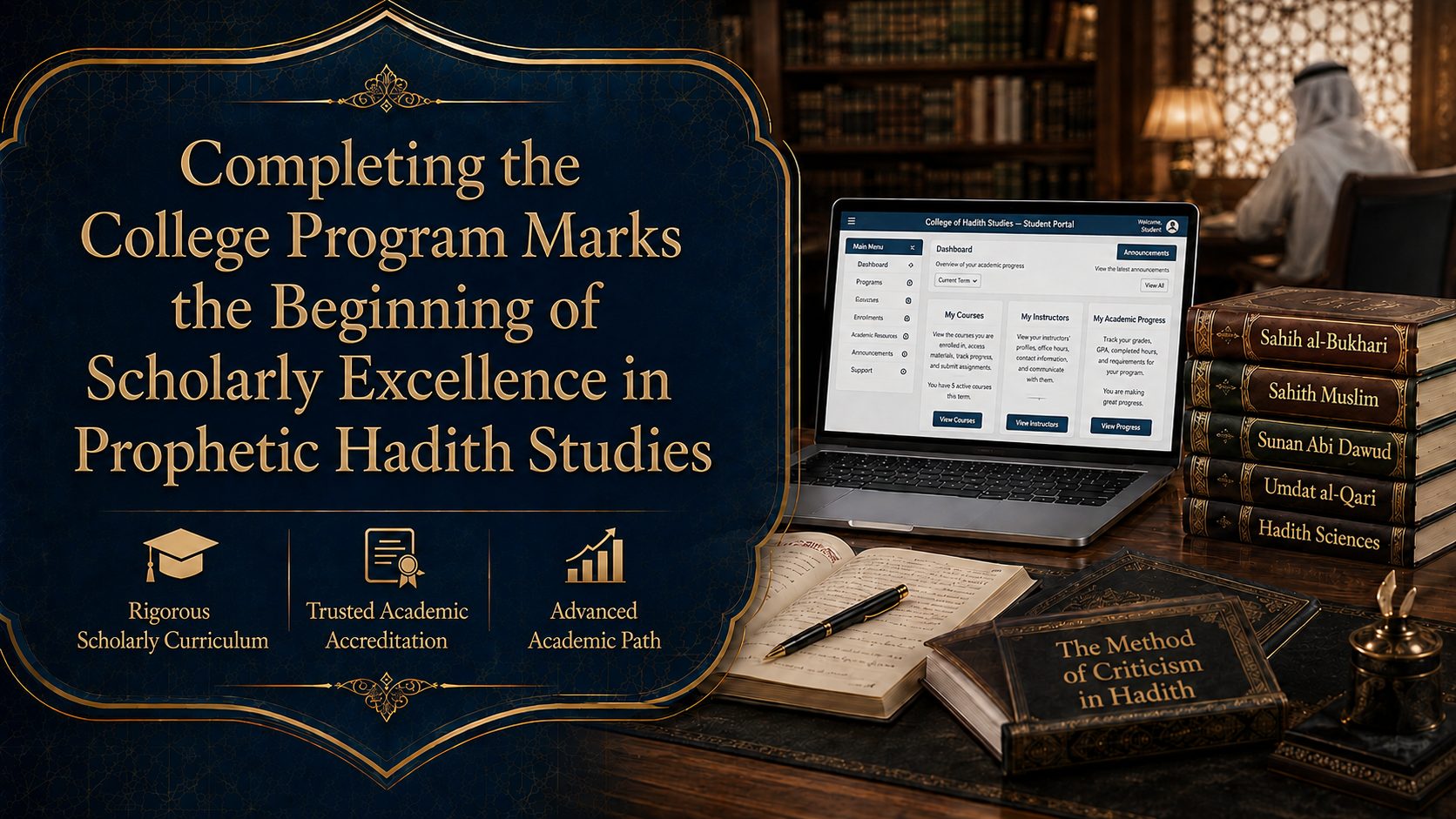Completing the College program marks the beginning of the ʿālamiyyah in hadith sciences